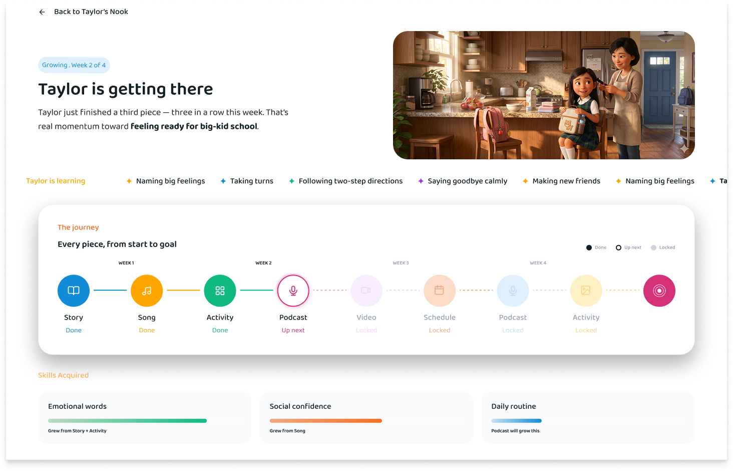 Nookly 3.0: A Personalized Learning Plan for Your Child, Built From One Sentence